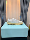 Premium Leather Clay Low-Top Sneaker white clay Luxury Snickers