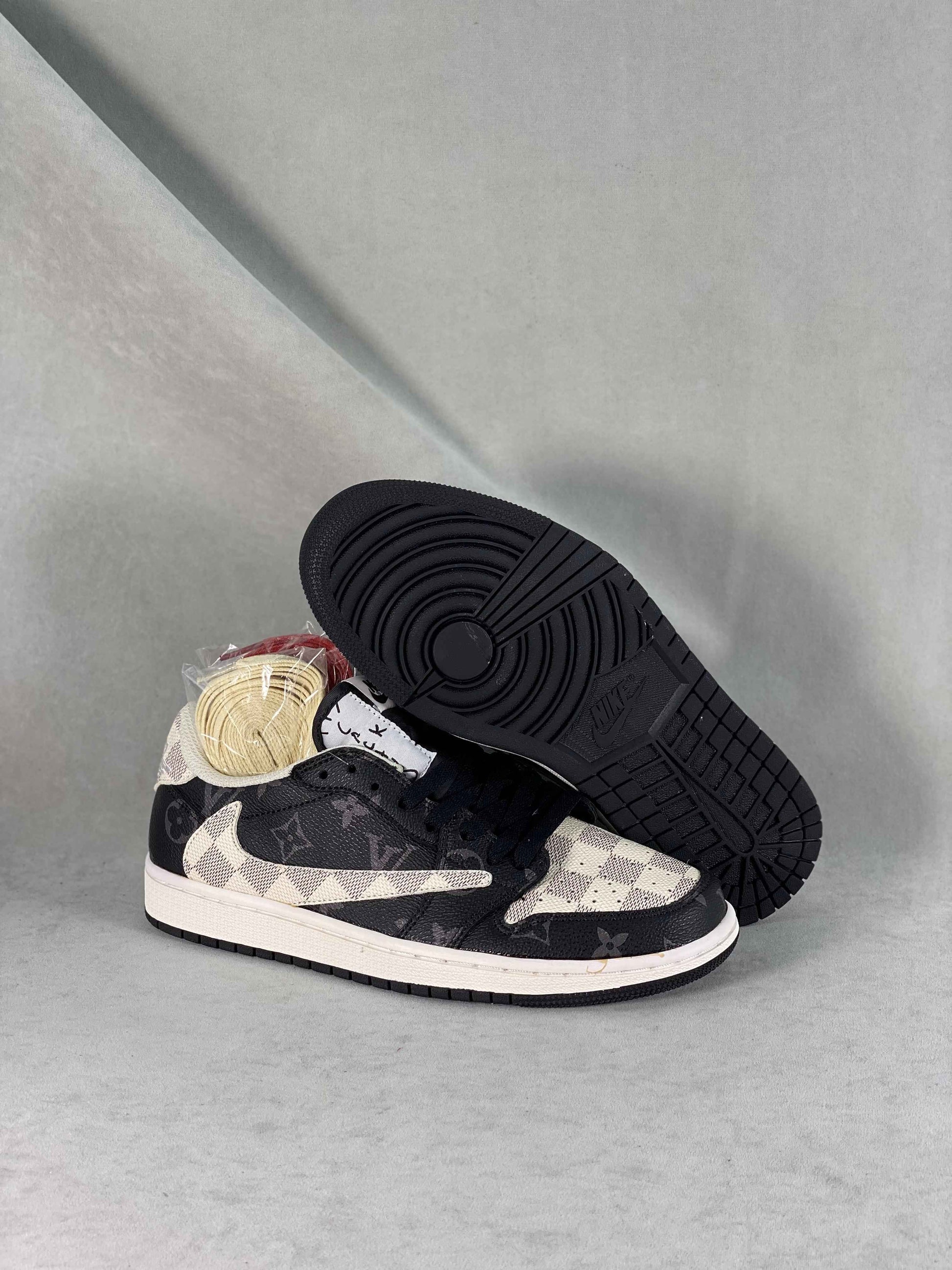 Custom Travis Scott x Fragment x Air Jordan 1 Low TS x LV DM7866-512