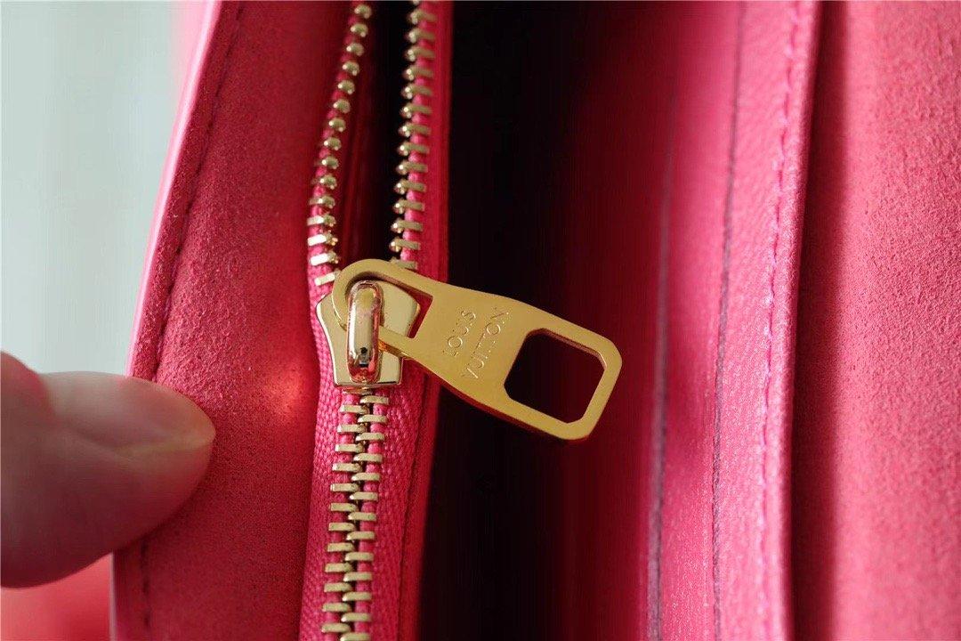 LV Mini Dauphine Monogram Fluo Pink For Women,  Shoulder And Crossbody Bags 18.5cm/7.3in LV M20747