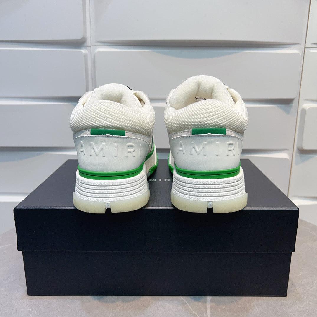 AMR MA-1 Green and White Sneakers-138