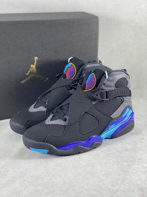 Custom Air Jordan 8 Aqua - sneakerhypesusa