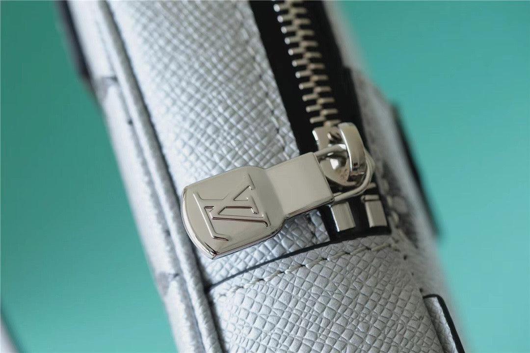 LV Outdoor Sling Bag Taigarama Gunmetal Gray For Men, Bags, Crossbody Bags 8.3in/21cm LV 