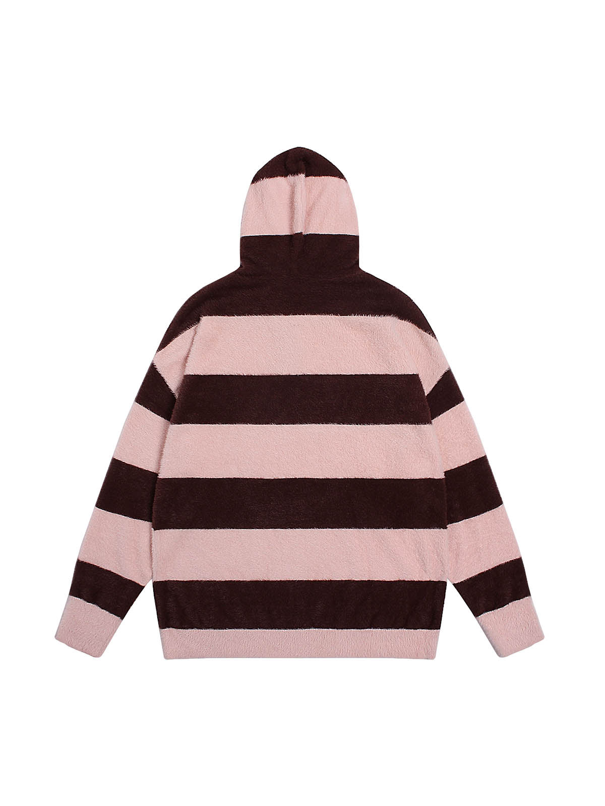 1984 Jacquard Knit hooded Striped Sweater