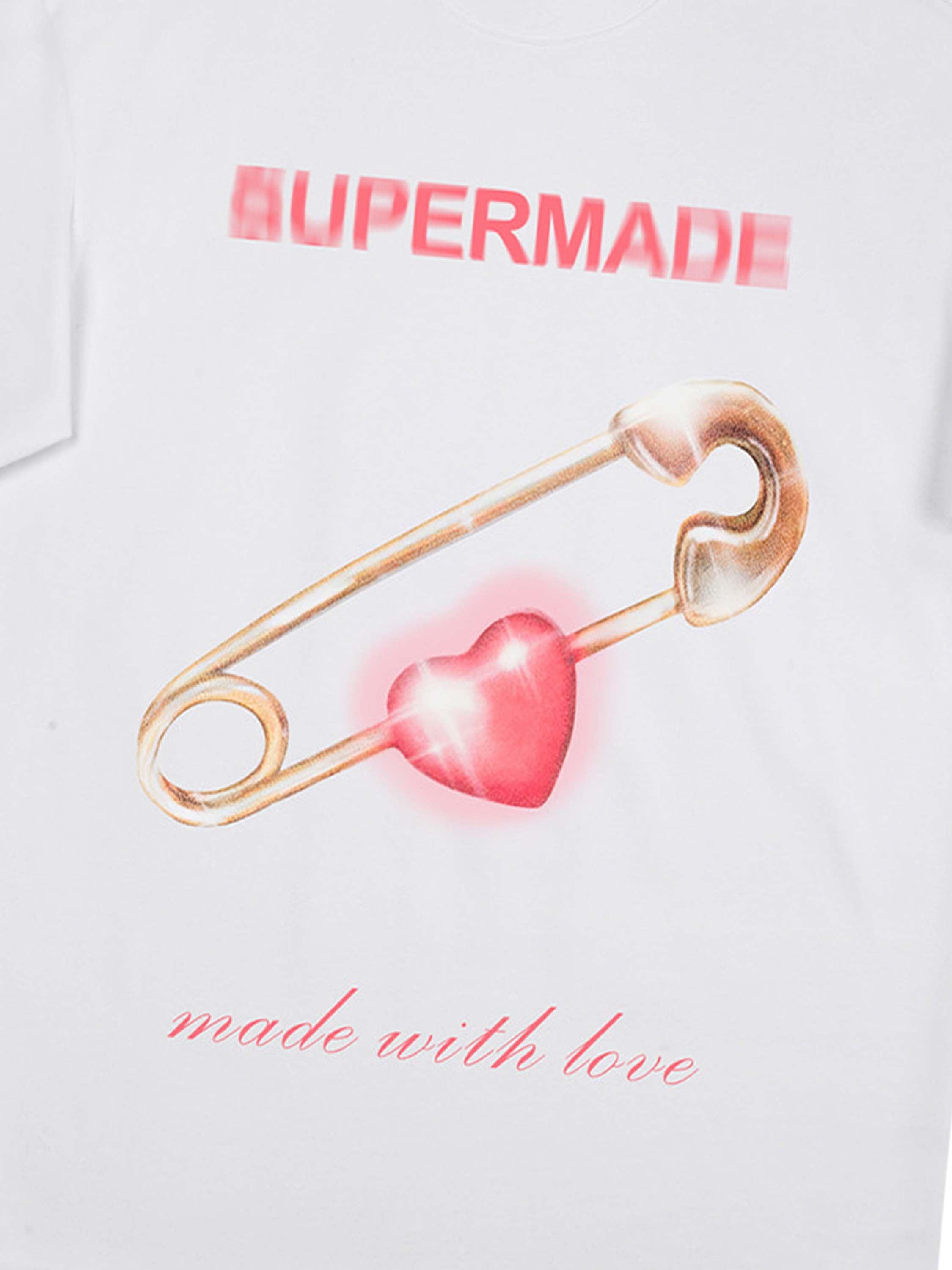 1984 Street Paperclip Heart Hip Hop T-shirt SP2409040AGC