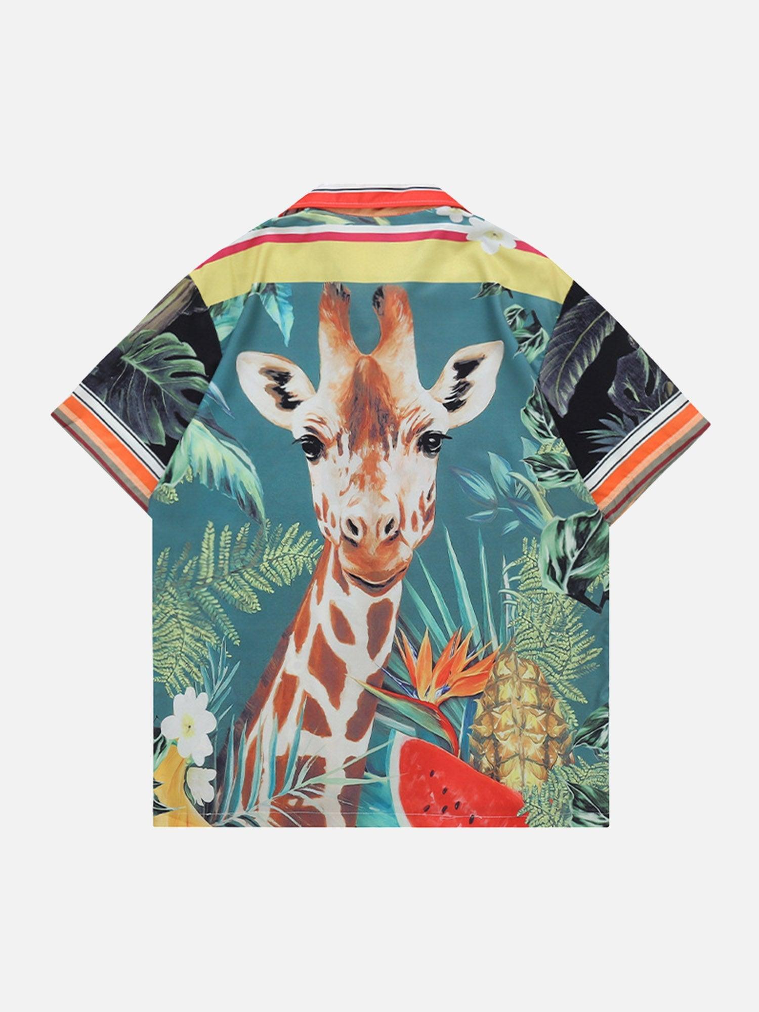 1984 Vintage Realistic Animal Collar Shirts SP240313M9SA