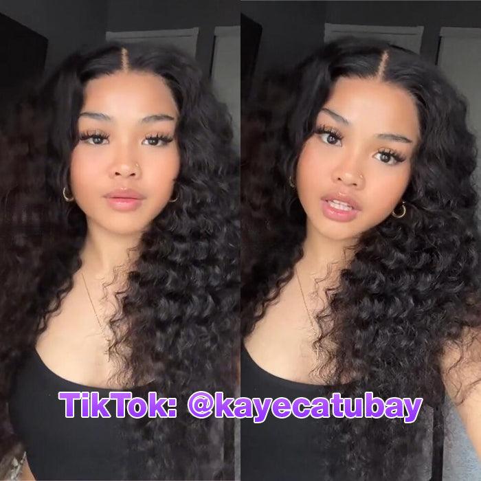 Pre Everything | Glueless Wig Deep Wave 8x5 Closure HD Lace 100% Human Hair Wig Ready To Go hermosahair