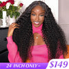 Ready & Go Glueless Wigs 8x5 Pre Cut Lace Closure Curly Human Hair Wigs Hermosa Hair