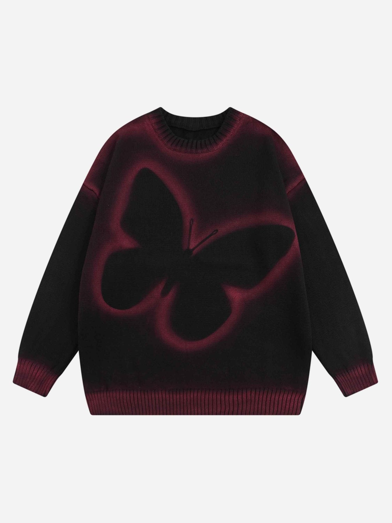 1984 Butterfly Airbrush Graffiti Sweater SP2308041MVV