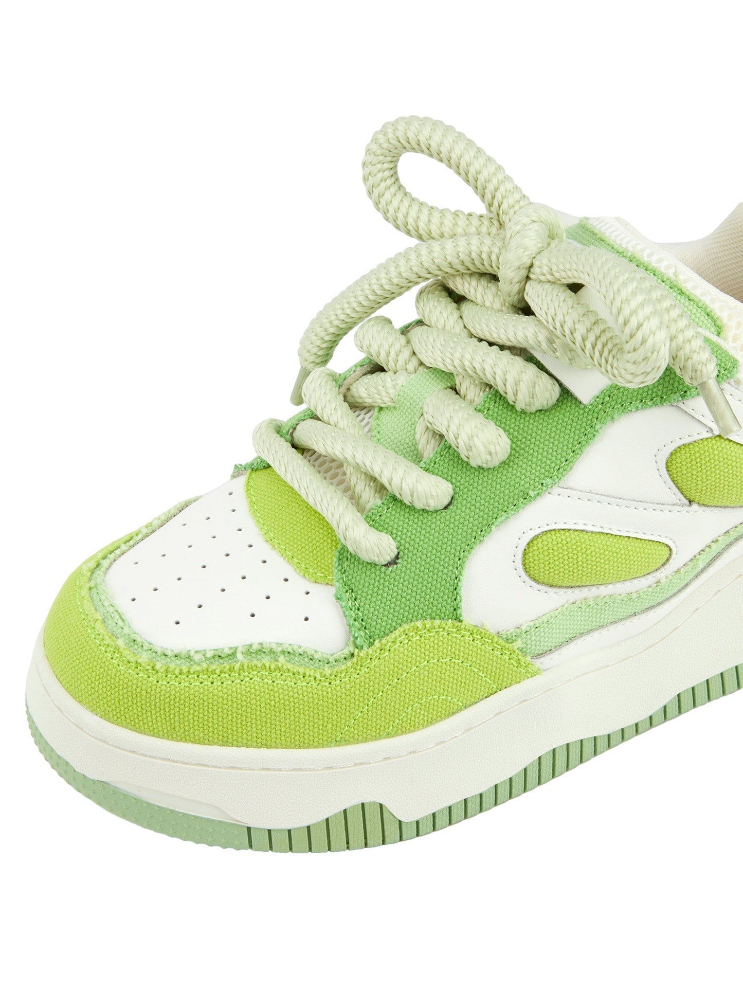 Sneakerhill Denim Thick Bottom Board Shoes