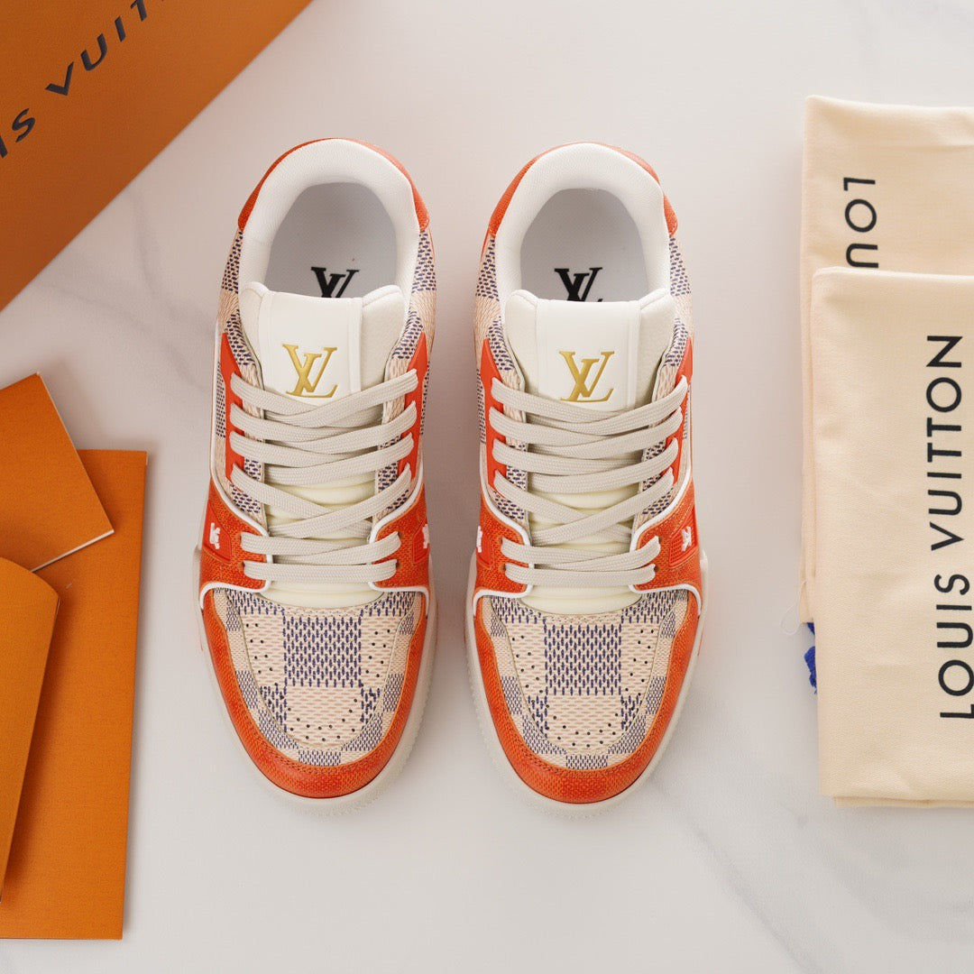 LUV Trainer Orange Sneakers-105