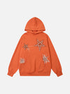 1984 Graffiti Five-pointed Star Hoodie SP231124YPJ8