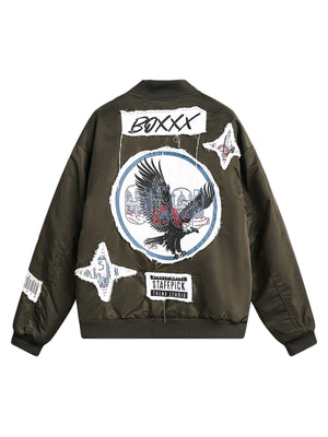 1984 Patchwork Bomber Jacket