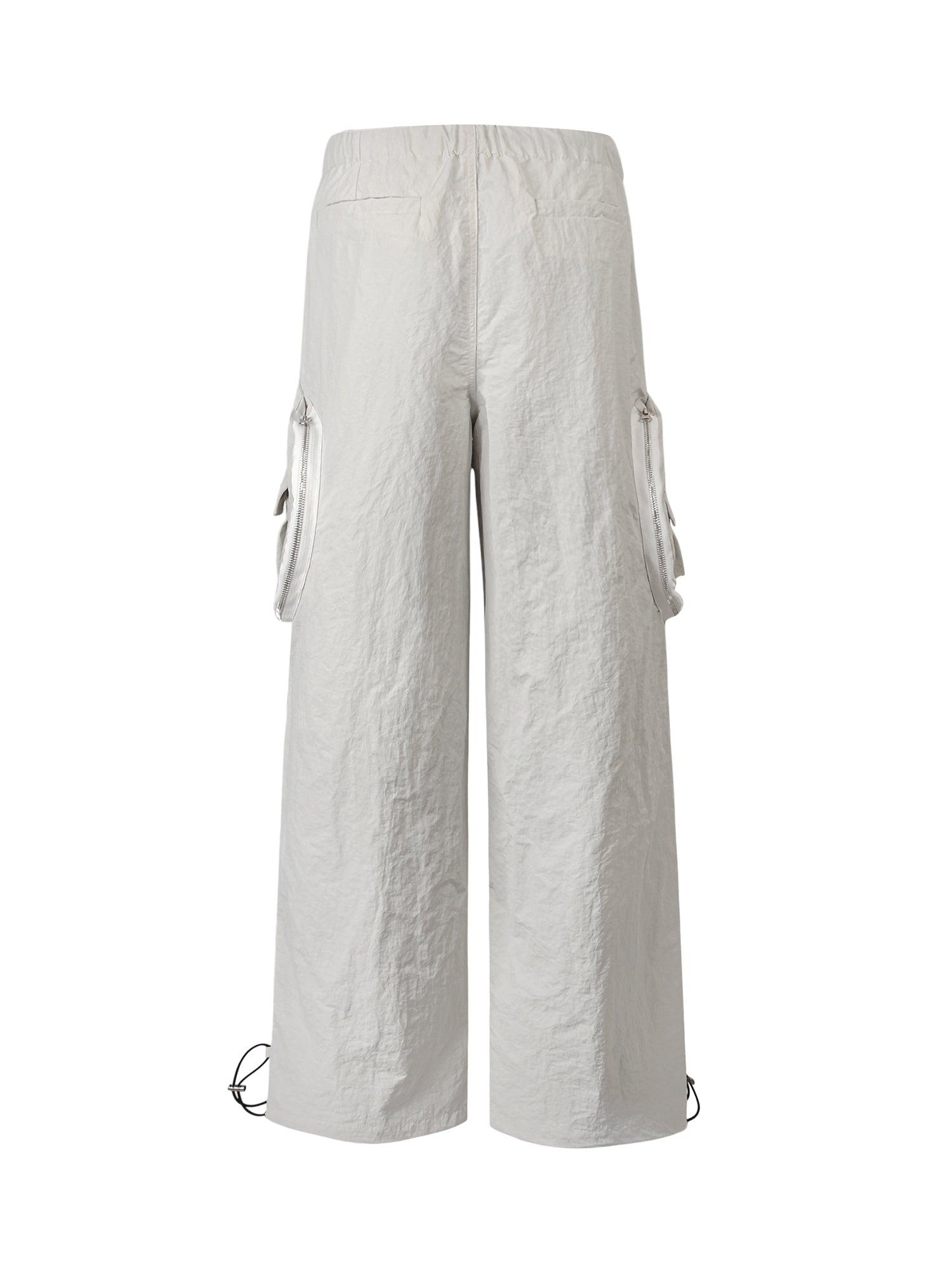 1984 High Street Multi-pocket Cargo Casual Pants