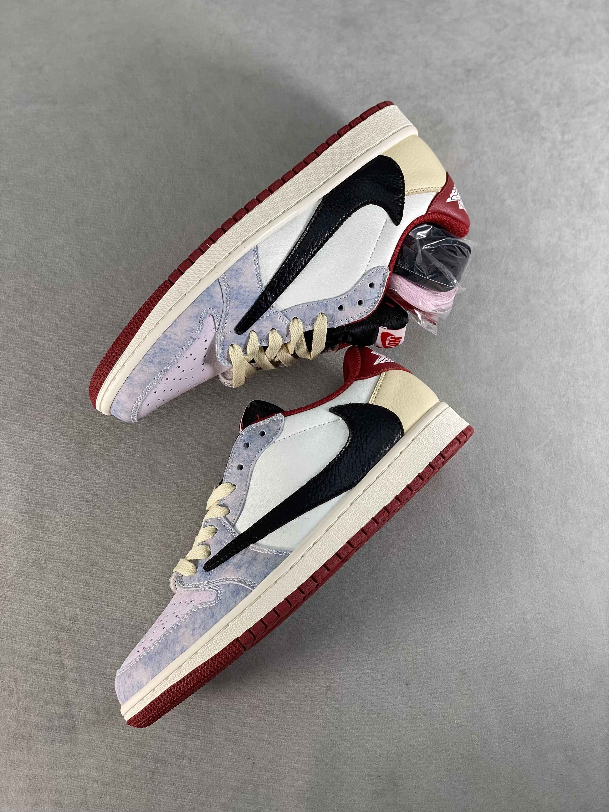 Custom Travis Scott x Fragment x Air Jordan 1 Low TS CM7866 125