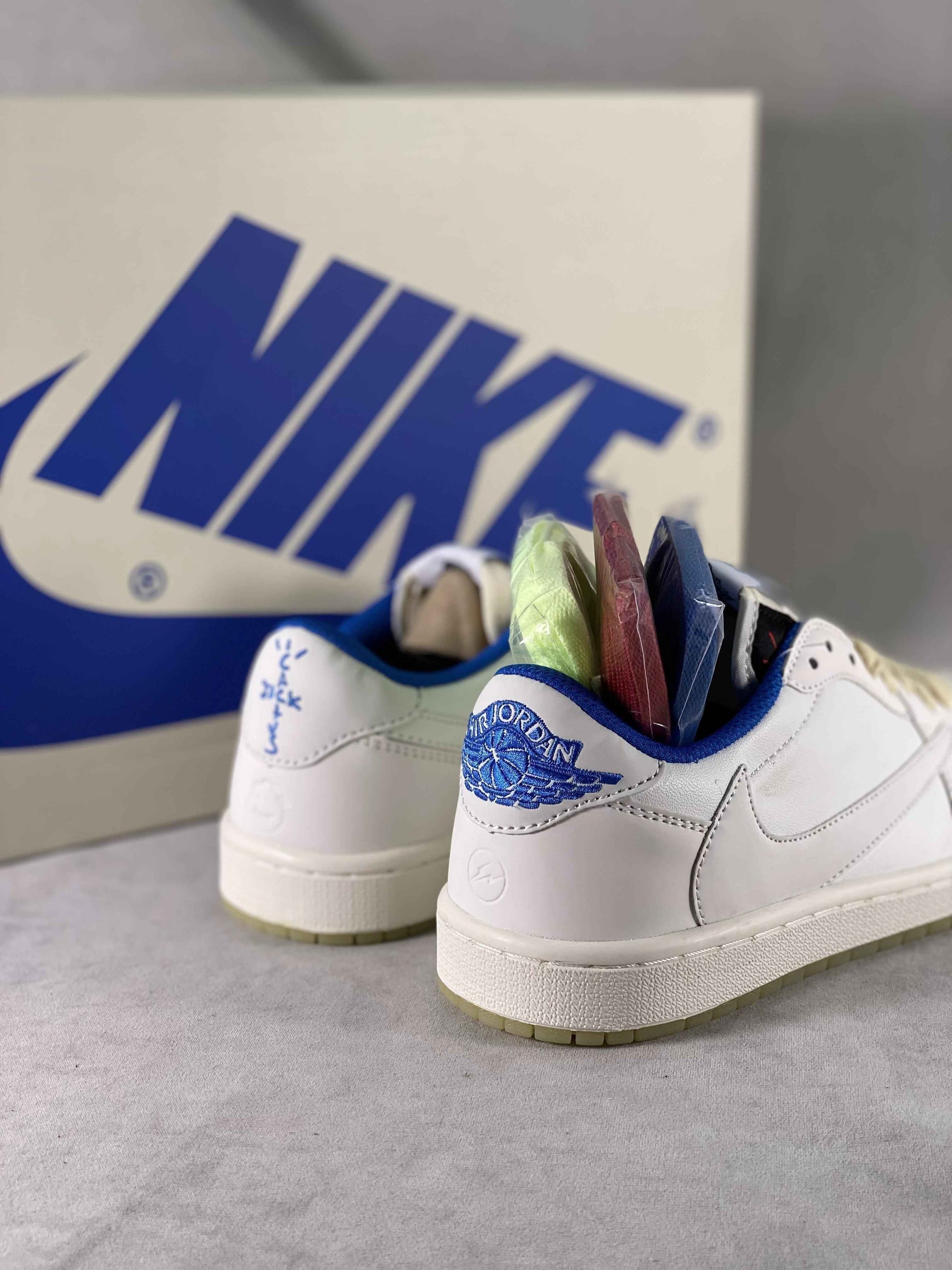 Custom Travis Scott x Fragment x Air Jordan 1 Low DM7866 149