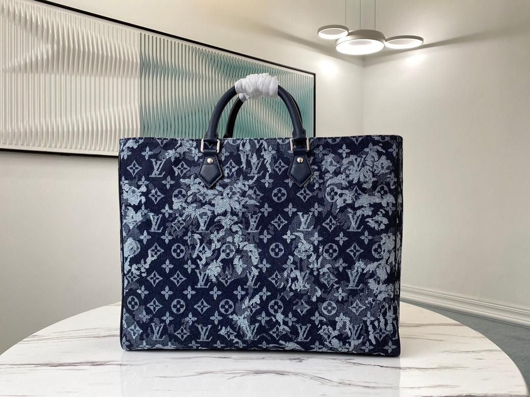 LV GRAND SAC Virgil Abloh Monogram Pastel Noir M57284 luxurysteps