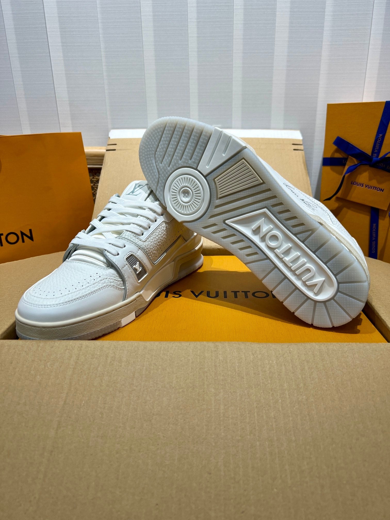 LUV White Trainer Sneakers-77