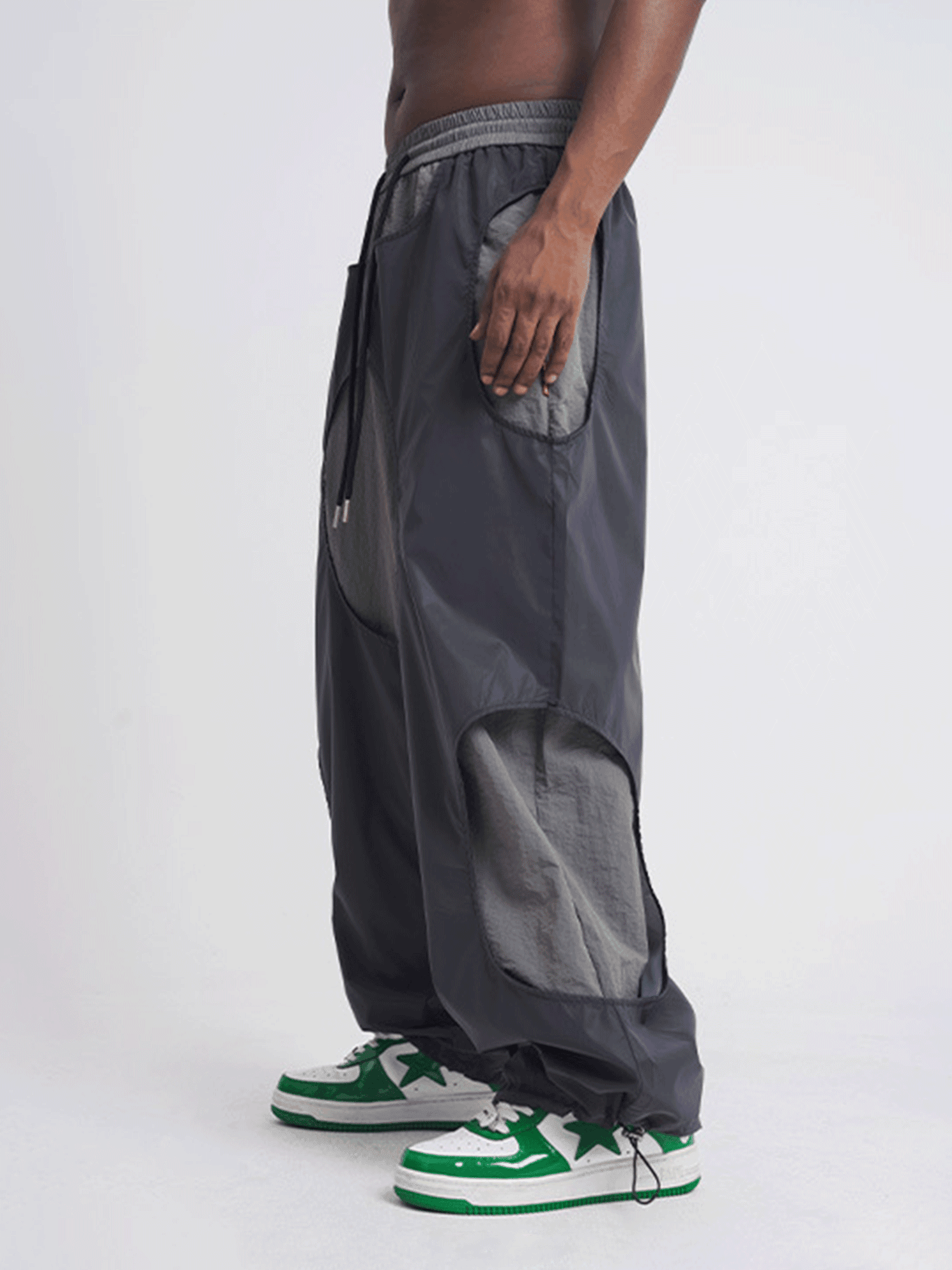 1984 High Street Reflective Double Layer Pants