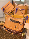 LV Marelle Tote MM Gold Miel Brown For Women,  Shoulder And Crossbody Bags 11.8in/30cm LV M59953