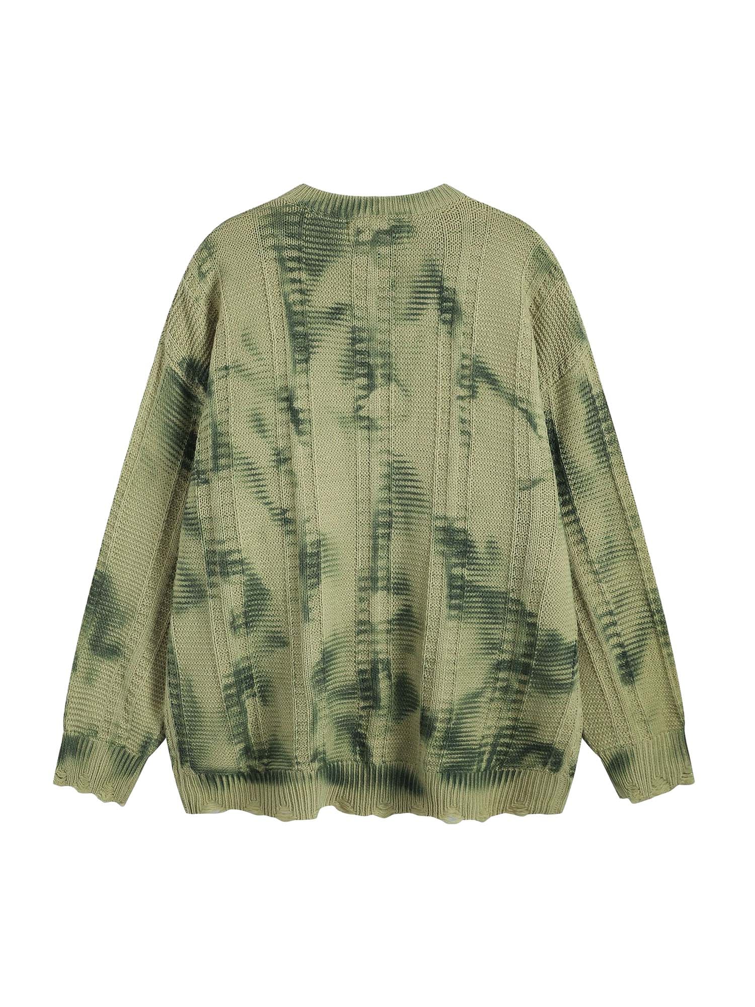 1984 Retro Tie-Dye Wasteland Sweater - 2187