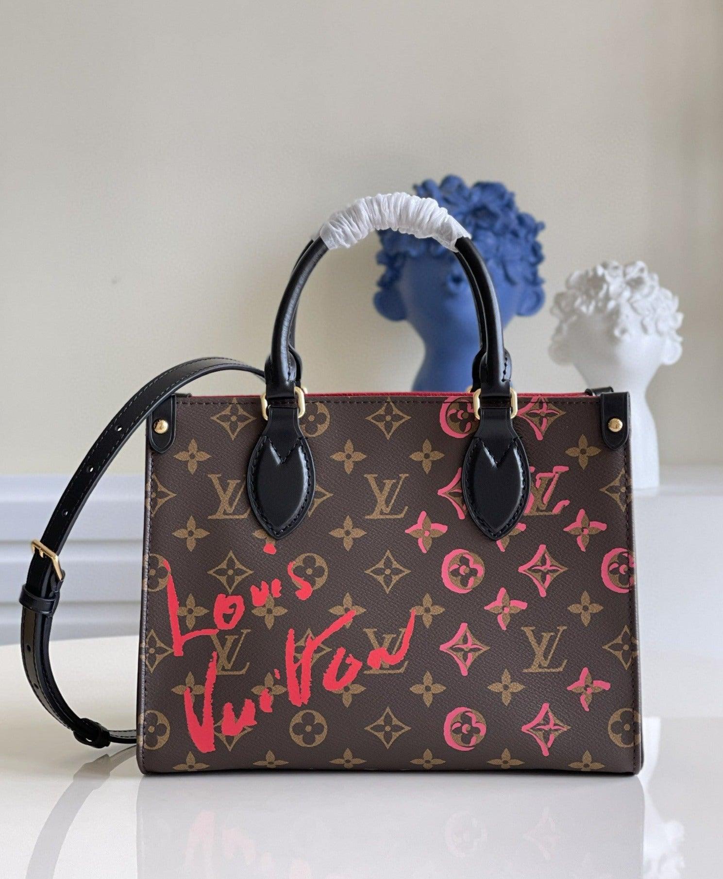 LV Onthego Giant Bicolor Monogram M45039 LUXURYSTEPSCO