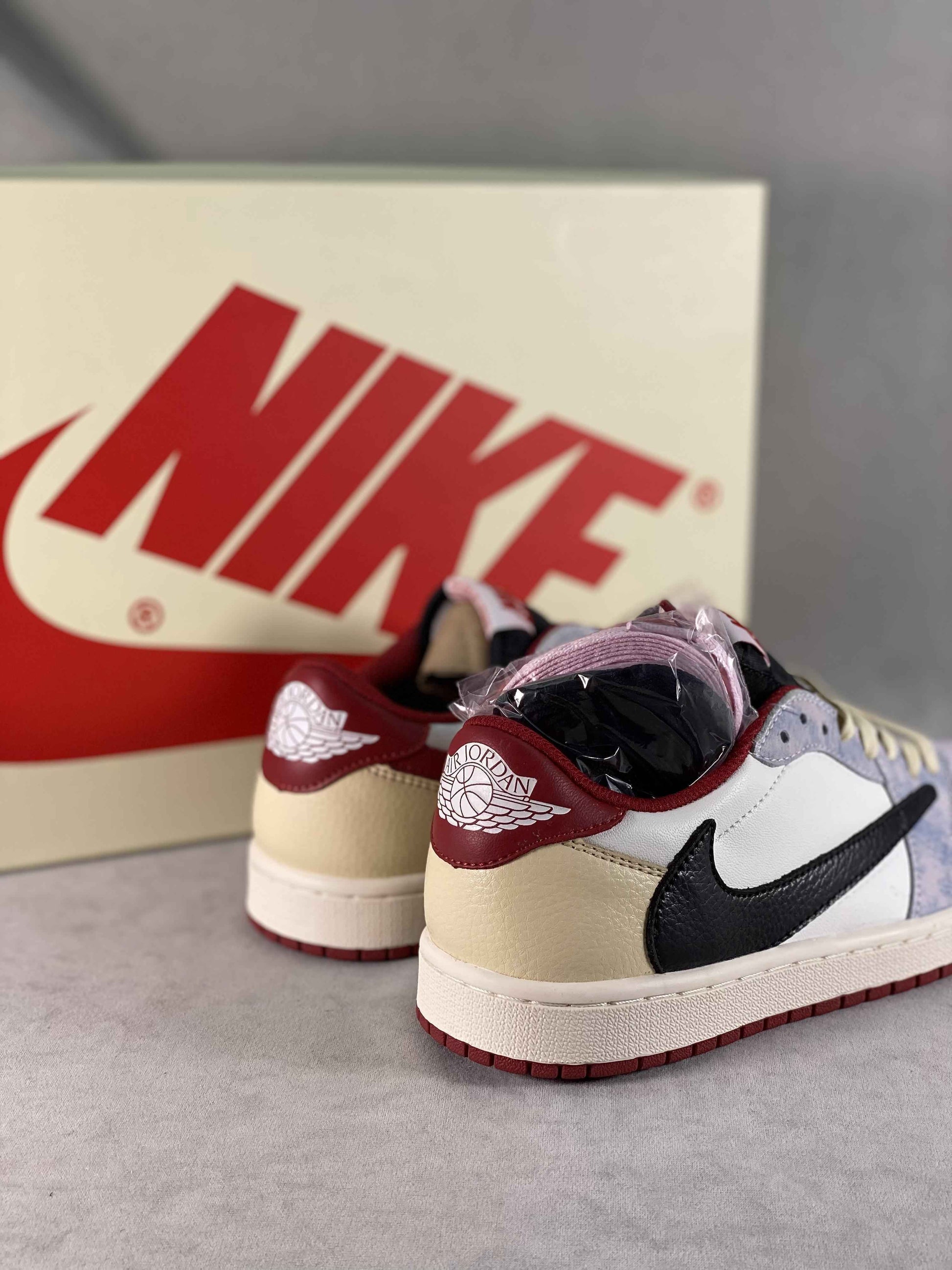 Custom Travis Scott x Fragment x Air Jordan 1 Low TS CM7866 125