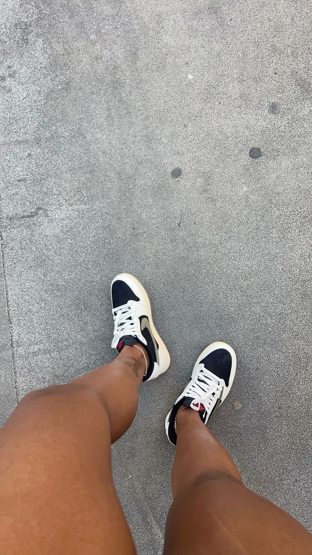 Custom Travis Scott x Fragment x Air Jordan 1 Low DZ4137 106