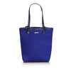 GG Blue Canvas Fabric Tote Bag Italy