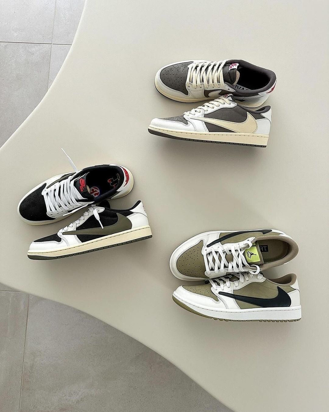 Custom Travis Scott x Fragment x Air Jordan 1 Low DZ4137 106