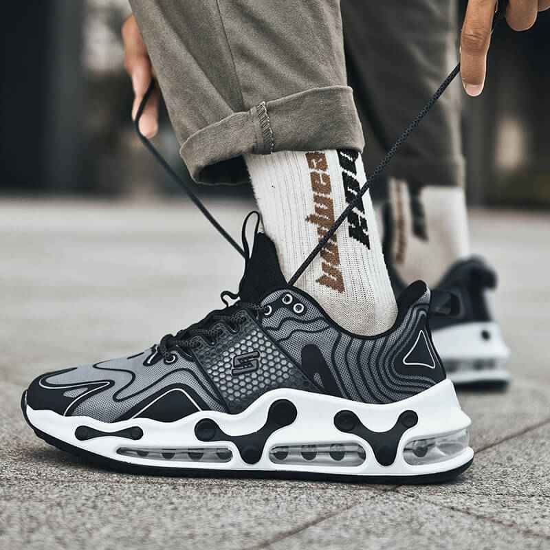Athletic shoes for men 'Velzard Electro' air cushion Sneakers