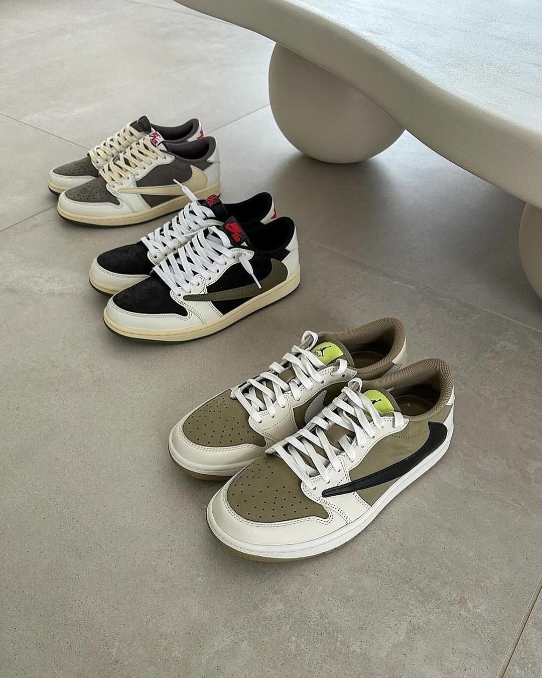 Custom Travis Scott x Fragment x Air Jordan 1 Low DZ4137 106