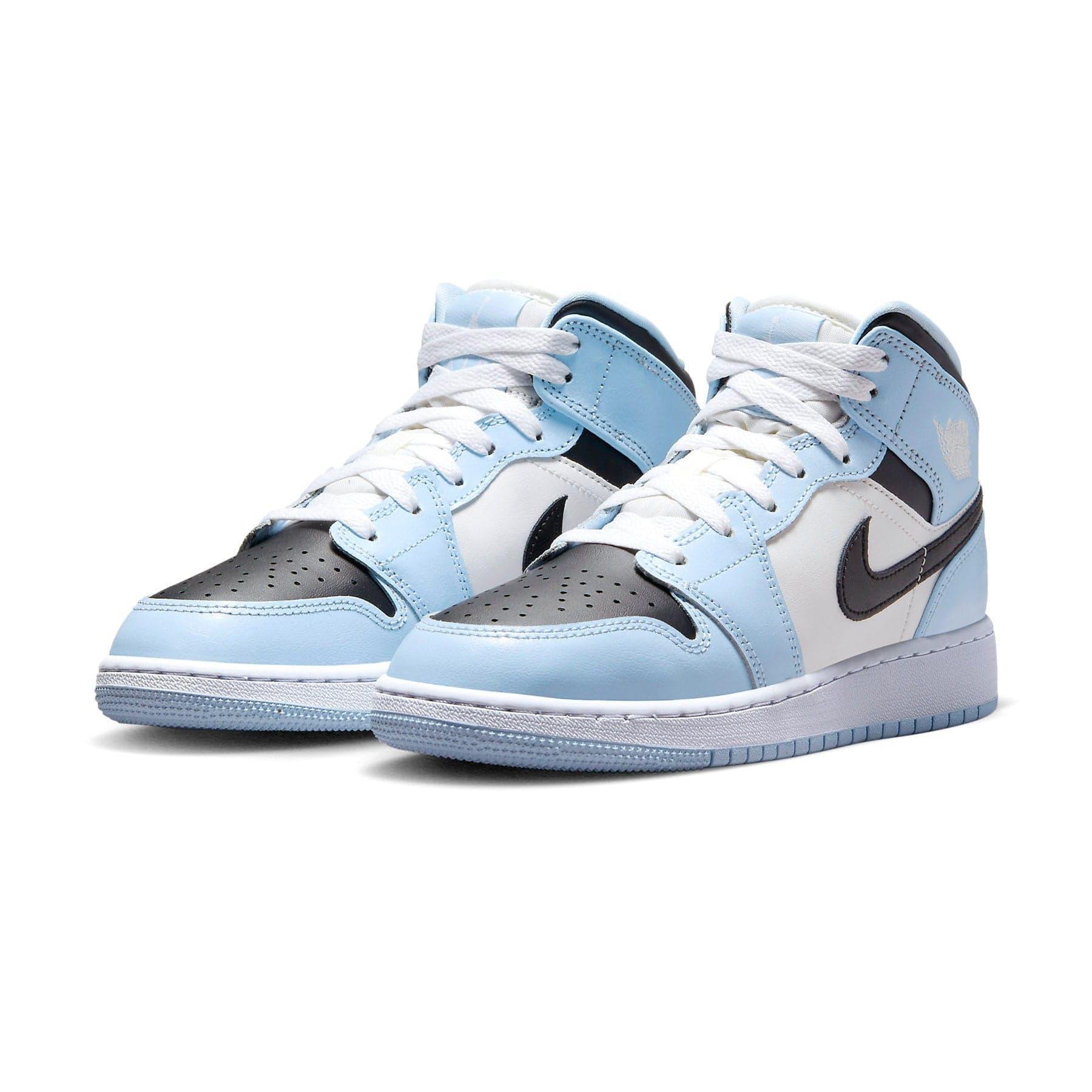 Air Jordan 1 Mid GS 'Ice Blue' - sneakerhypesusa