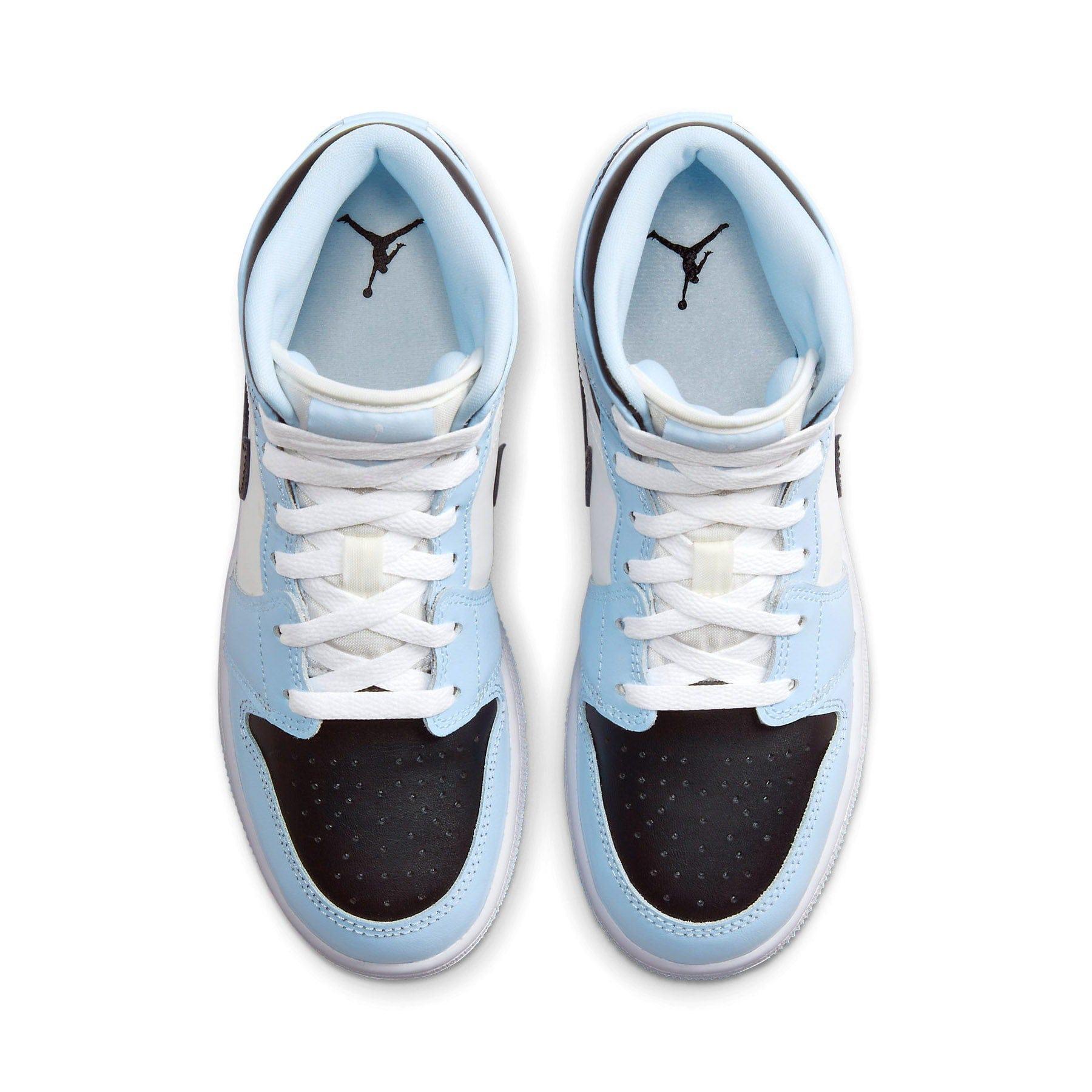 Air Jordan 1 Mid GS 'Ice Blue' - sneakerhypesusa