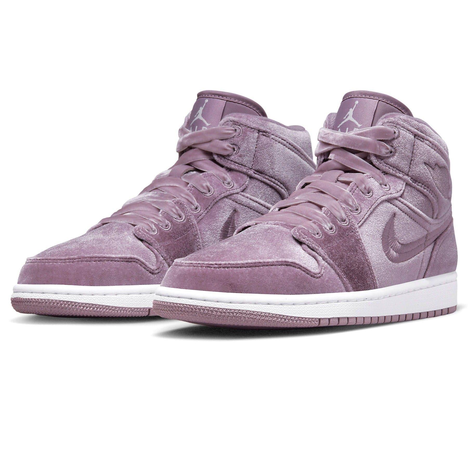 Air Jordan 1 Mid Wmns 'Purple Velvet' - sneakerhypesusa