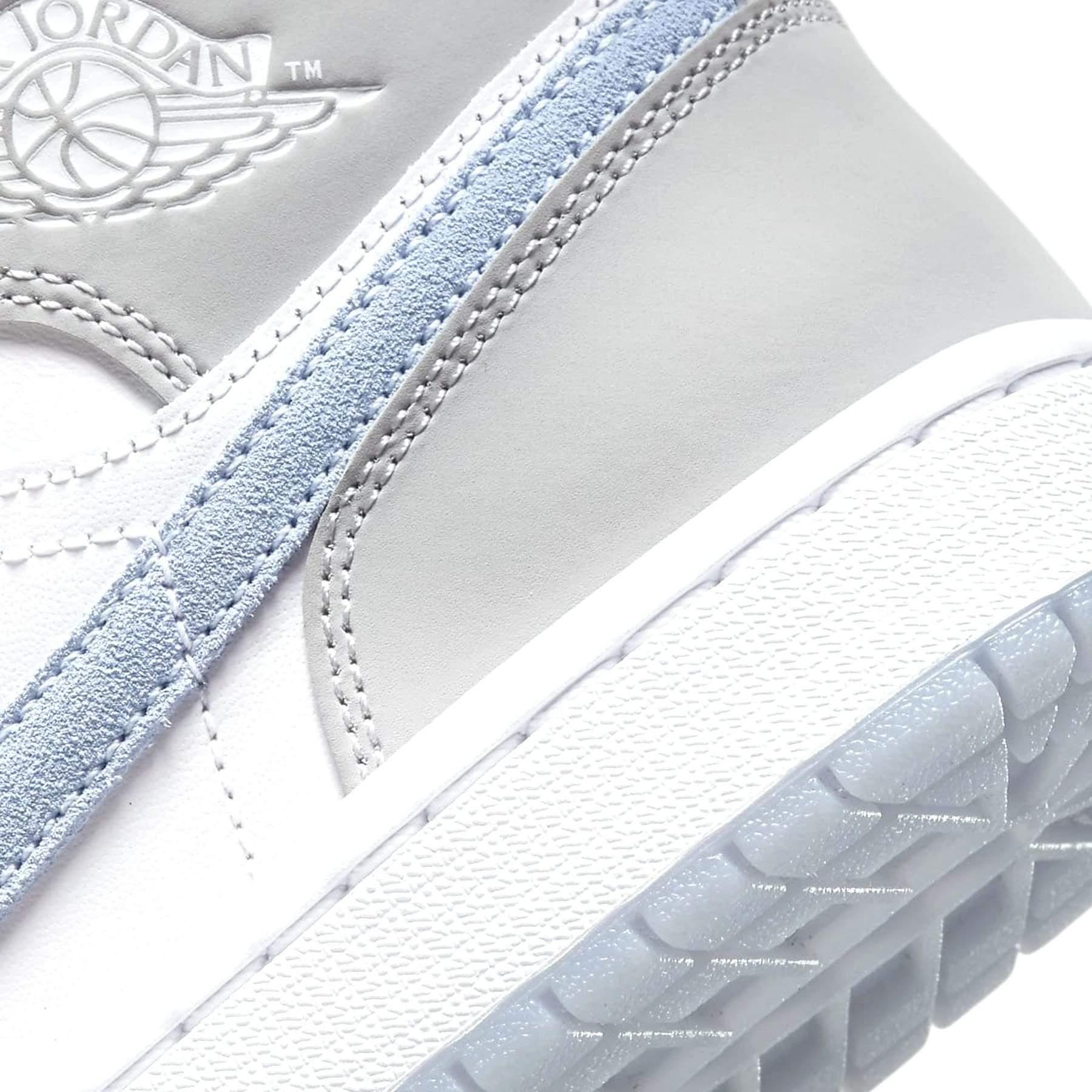 Air Jordan 1 Mid Wmns 'White Wolf Grey' - sneakerhypesusa