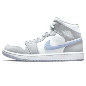 Air Jordan 1 Mid Wmns 'White Wolf Grey' - sneakerhypesusa