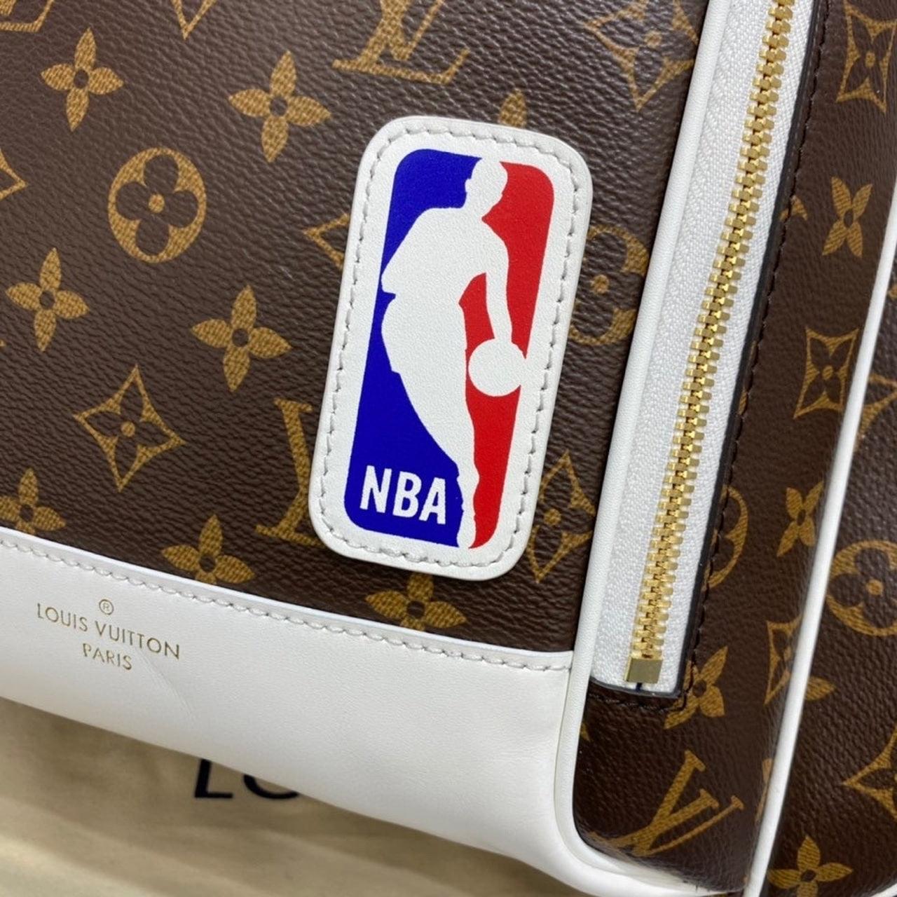 LV x NBA New Backpack Monogram Canvas By Virgil Abloh For Men, Bags 15.7in/40cm LV M45581