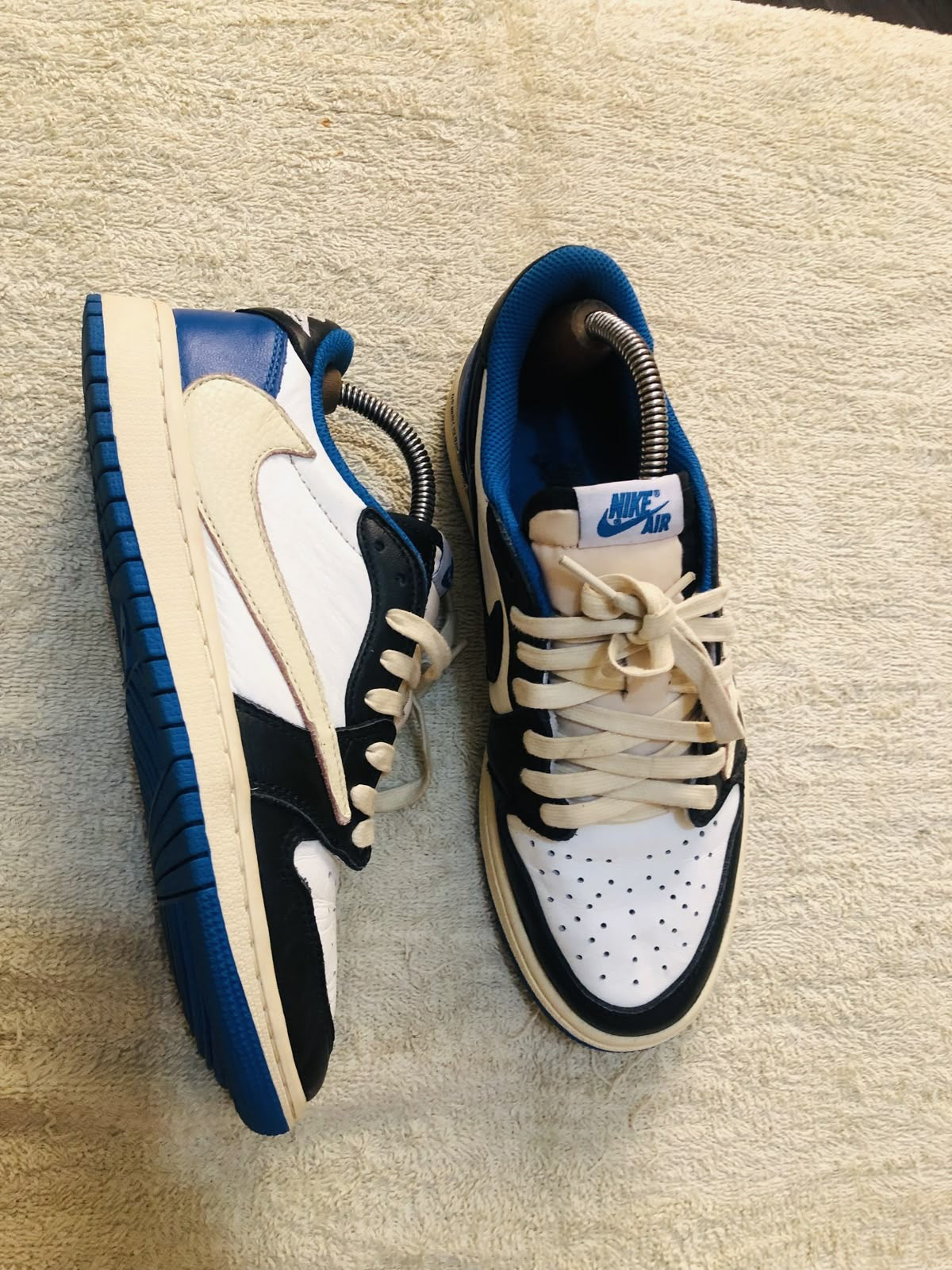 Custom Fragment x Travis Scott x Air Jordan 1 Low DM7866 140