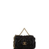 1984 - Quilted Sequins Black CC 19 Bag Black