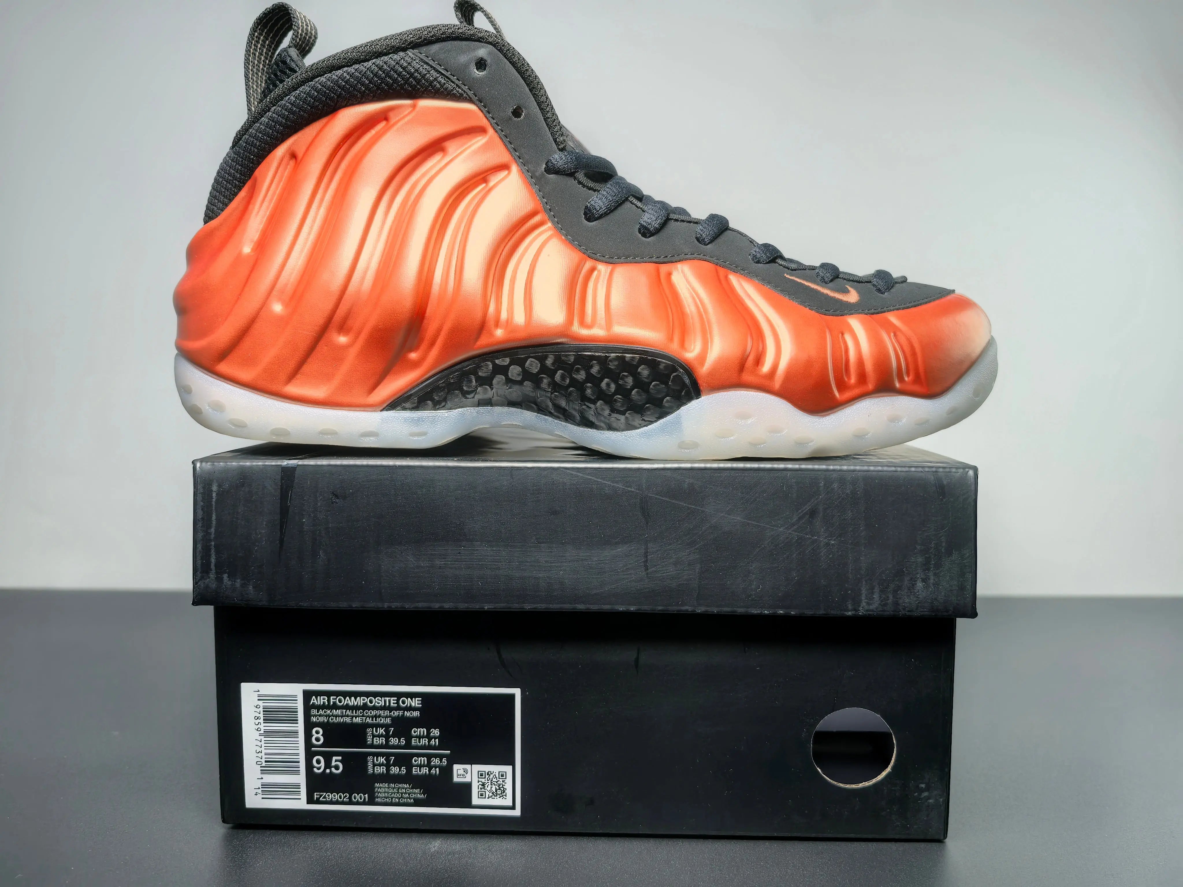 Custom Air Foamposite One “Metallic Copper” FZ9902-001 Sneakerhill