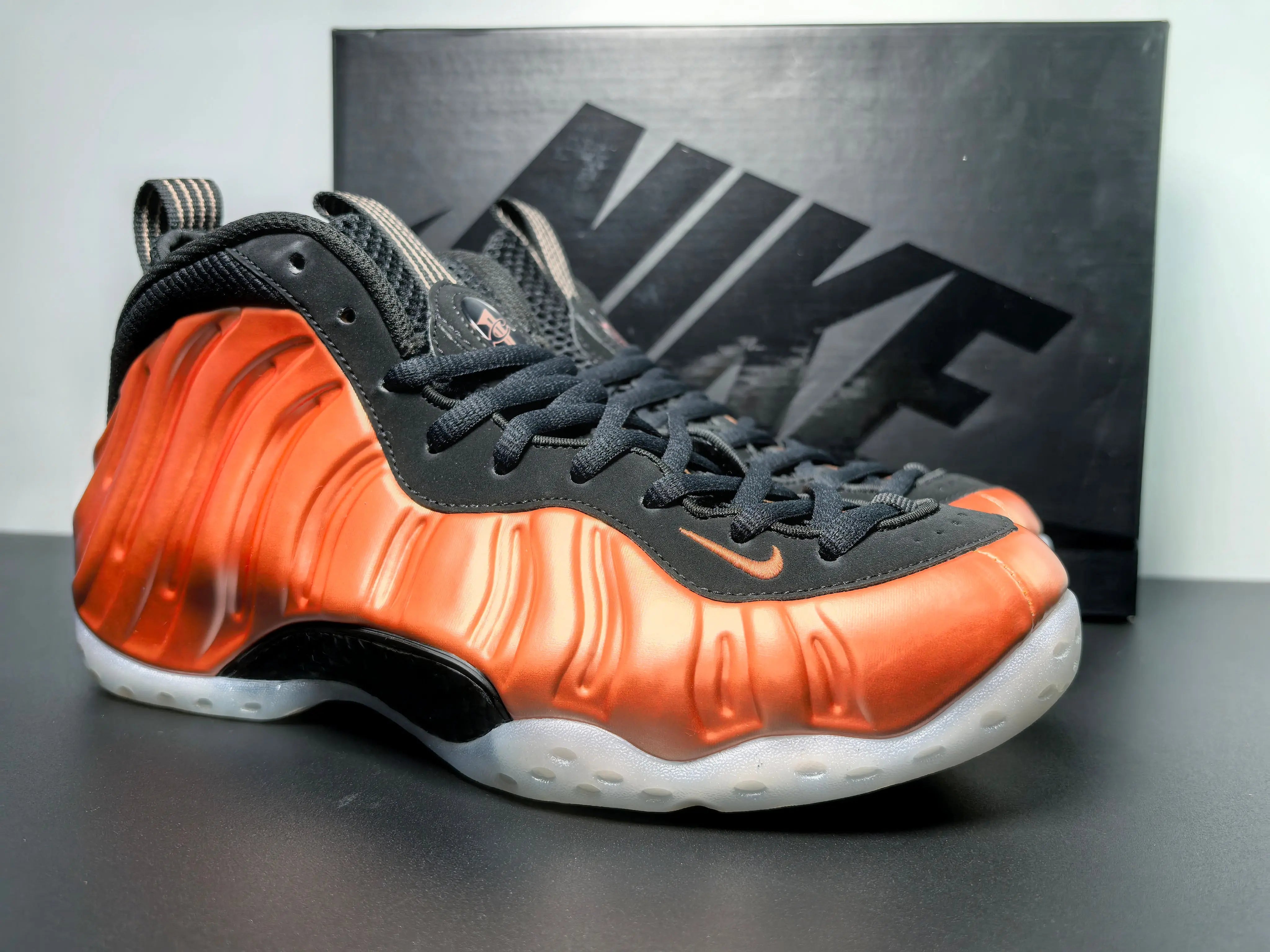 Custom Air Foamposite One “Metallic Copper” FZ9902-001 Sneakerhill