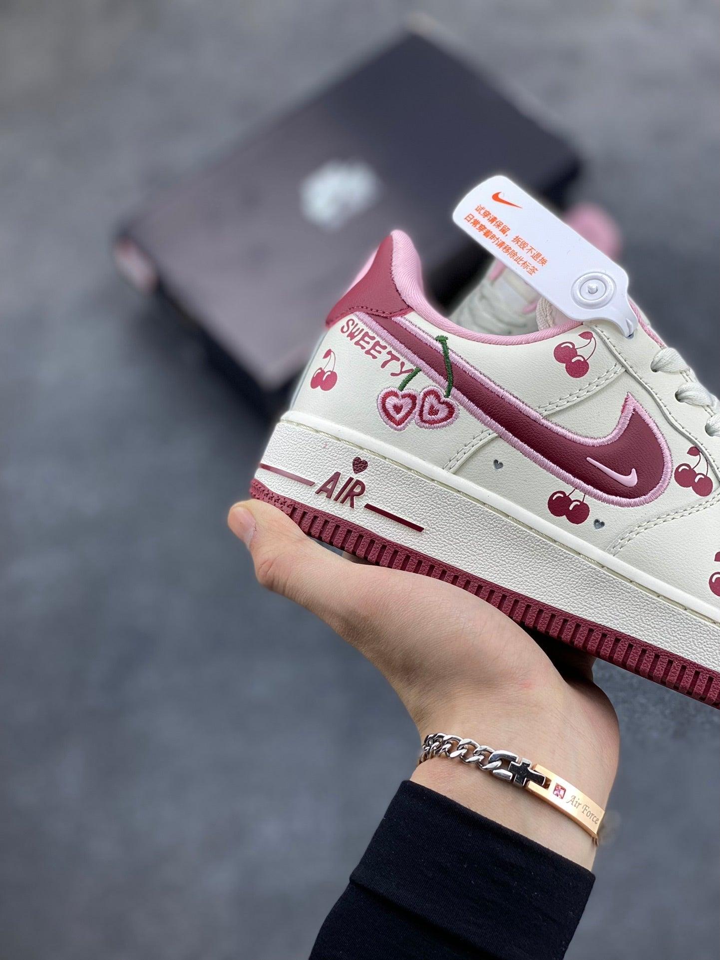 Custom Air Force 1'07 Low Valentine's Day sneakerhypesusa