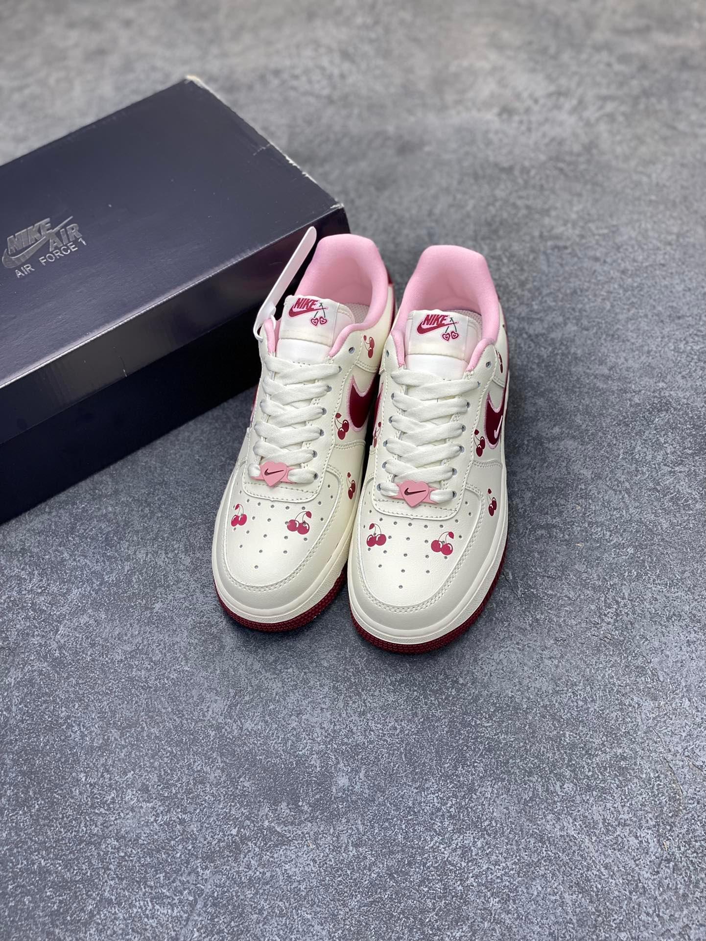 Custom Air Force 1'07 Low Valentine's Day sneakerhypesusa