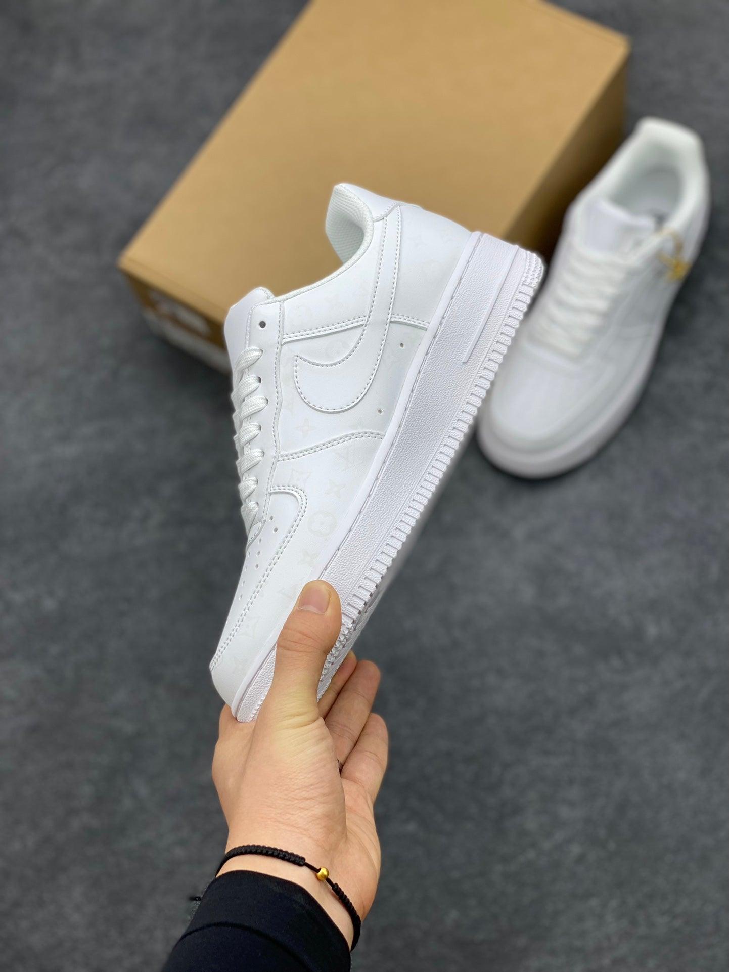 Custom Air Force 1 × LV LD4631-203 - sneakerhypesusa