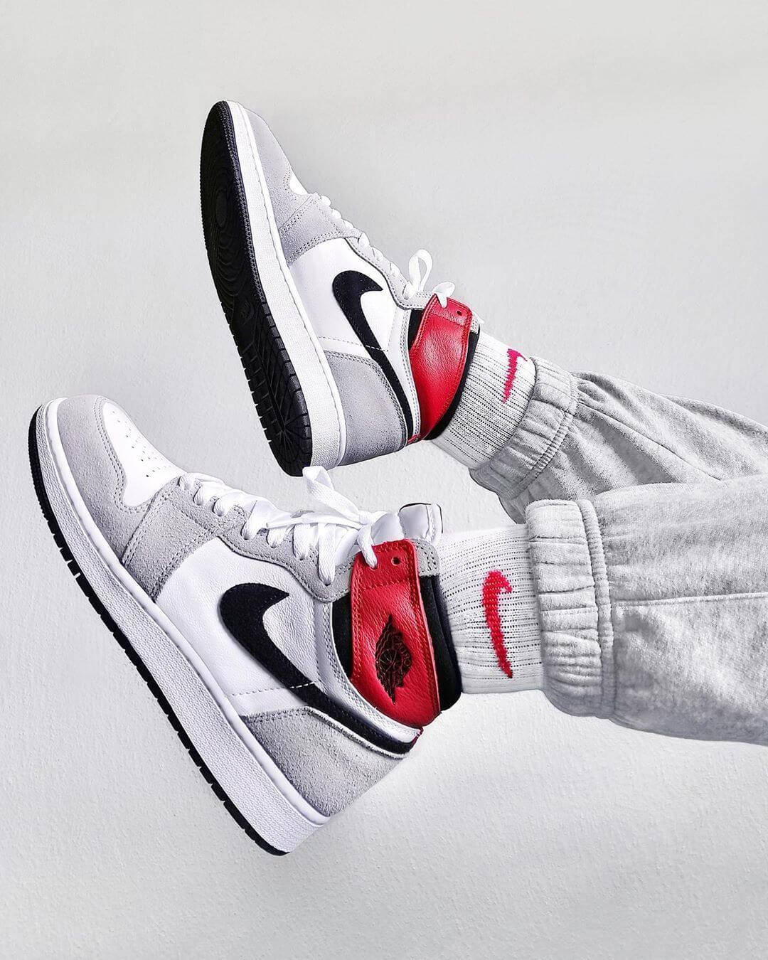 Custom Air Jordan 1 Grey Sneakers - sneakerhypesusa