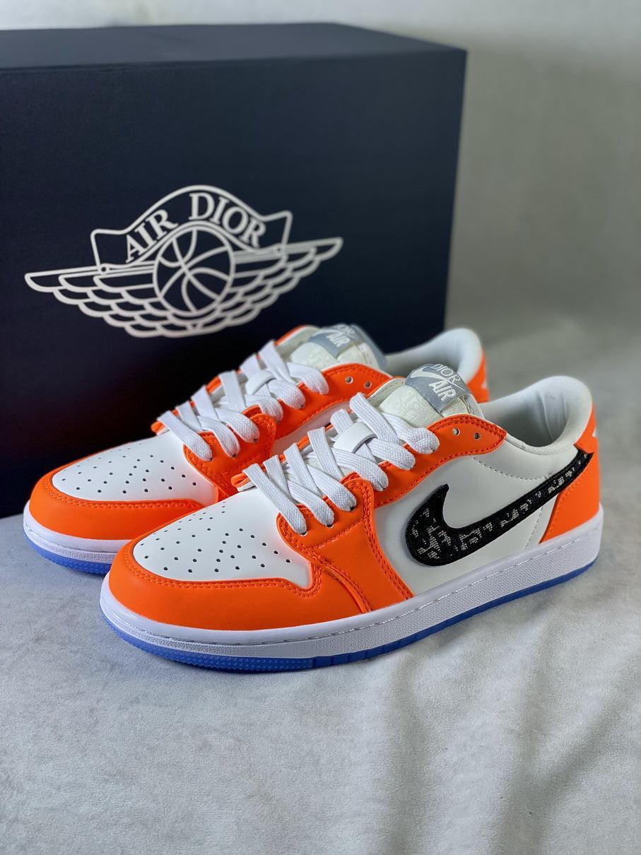 Custom Air Jordan 1 Low x Dior BA33 - sneakerhypesusa