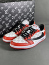 Custom Air Jordan 1 Low x Off-White x Travis Scott  DZ2403 006 - 1984brand