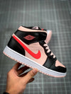 Custom Air Jordan 1 Mid Pink - sneakerhypesusa