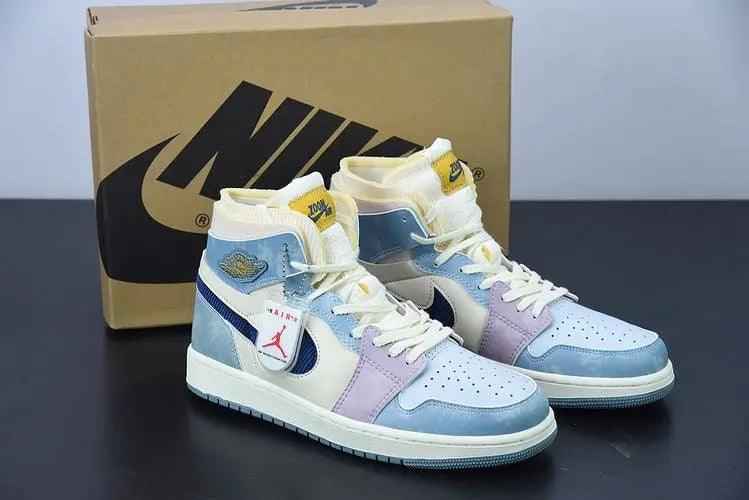 Custom Air Jordan 1 Zoom CMFT Celestine Blue DQ5091 041