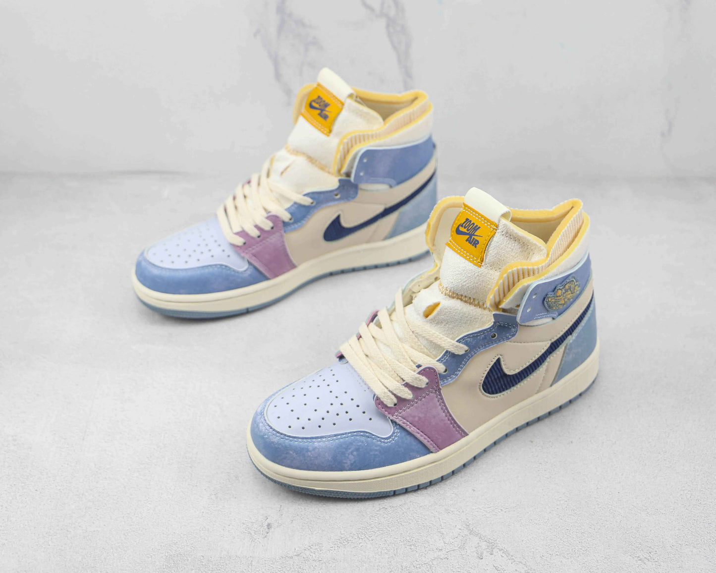 Custom Air Jordan 1 Zoom CMFT Celestine Blue DQ5091 041